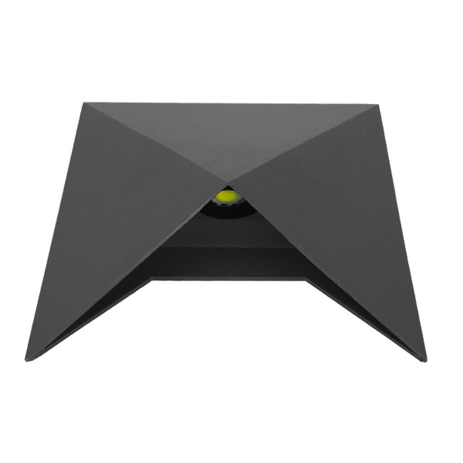 LED Φωτιστικό Τοίχου Απλίκα STEALTH Αρχιτεκτονικού Φωτισμού Γκρι IP65 10 Watt CREE Ψυχρό Λευκό  96509 - 8