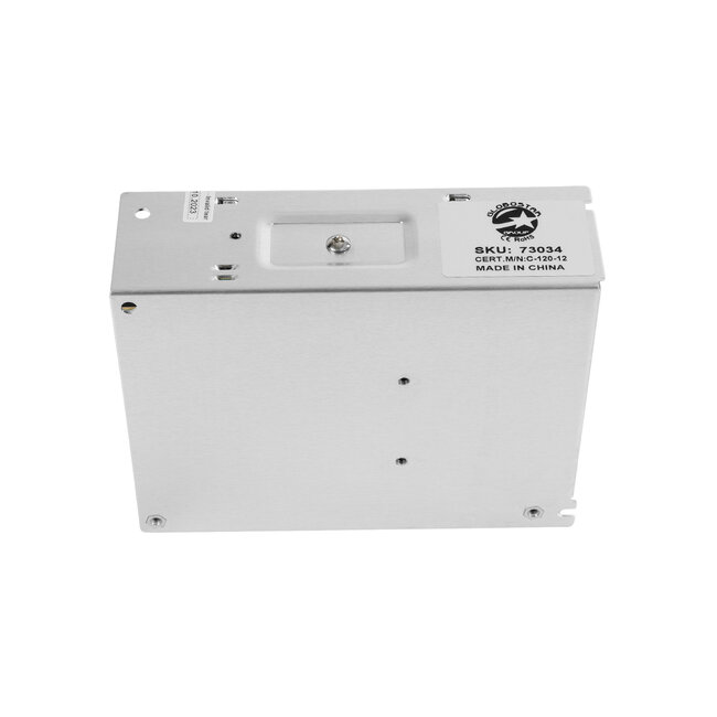 73034 Μεταλλικό Τροφοδοτικό PELV για Προϊόντα LED 120W 10A - AC 220-240V σε DC 12V - IP20 - Μ13 x Π10 x Υ4cm - 3 Χρόνια Εγγύηση - 4