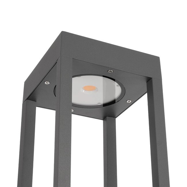 kelvo® GREMO KLV-101-0124 Μοντέρνο Φωτιστικό Κολωνάκι Κήπου LED 7W 735lm 45° AC 220-240V Αδιάβροχο IP65 Θερμό Λευκό 2700K - Bridgelux COB Chip & TÜV SÜD Driver - Γκρι Ανθρακί Ματ - Μ15 x Π15 x Υ80.5cm - 5 Χρόνια Εγγύηση - 7 kelvo® GREMO KLV-101-0124 Μοντέρνο Φωτιστικό Κολωνάκι Κήπου LED 7W 735lm 45° AC 220-240V Αδιάβροχο IP65 Θερμό Λευκό 2700K - Bridgelux COB Chip & TÜV SÜD Driver - Γκρι Ανθρακί Ματ - Μ15 x Π15 x Υ80.5cm - 5 Χρόνια Εγγύηση - 7