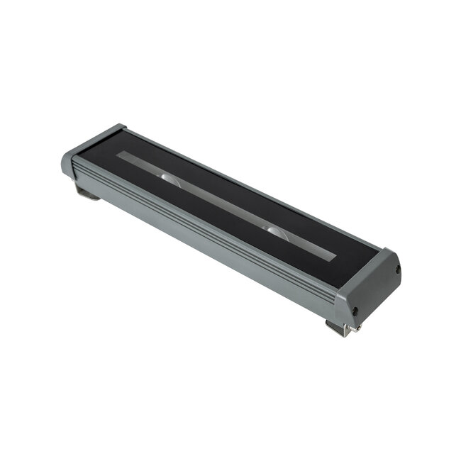 WINDOWRAFI 90729 Φωτιστικό Ανάδειξης Παραθύρων LED 18W 1440lm 8° x 180° DC 24V Αδιάβροχο IP67 Πολύχρωμο RGBW Dimmable DMX512 - CREE XPE Chip - Γκρι Ανθρακί - Μ30.5 x Π6.7 x Υ4.5cm - 3 Χρόνια Εγγύηση - 3