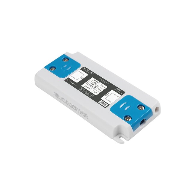 PLUX GLB-107-0012 Τροφοδοτικό/Μετασχηματιστής Class II SELV 12W 0.5A AC 220-240V σε DC 24V IP20 - Λευκό Ματ - Μ9.9 x Π4.6 x Υ1.1cm - 3 Χρόνια Εγγύηση