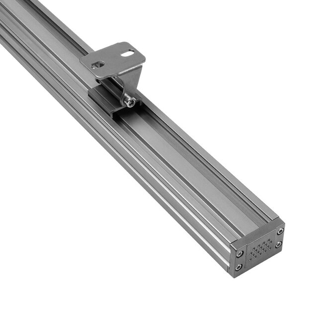 WASHERLUMA GLB-103-0033 Μπάρα Φωτισμού Wall Washer LED 36W 3240lm 30° AC 220-240V Αδιάβροχο IP65 Θερμό Λευκό 2700K - Sanan SMD Chip - Γκρι Ανθρακί Ματ - Μ100 x Π4 x Υ6.5cm - 3 Χρόνια Εγγύηση - 8