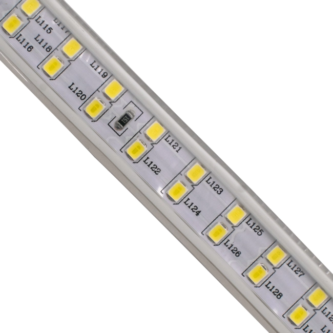 70511 Wide Ταινία Διπλής Σειράς Epistar LED SMD 2835 1m 24W/m 180LED/m 3288lm/m 120° DC 230V Αδιάβροχη IP68 Φυσικό Λευκό 4500K Dimmable - 4
