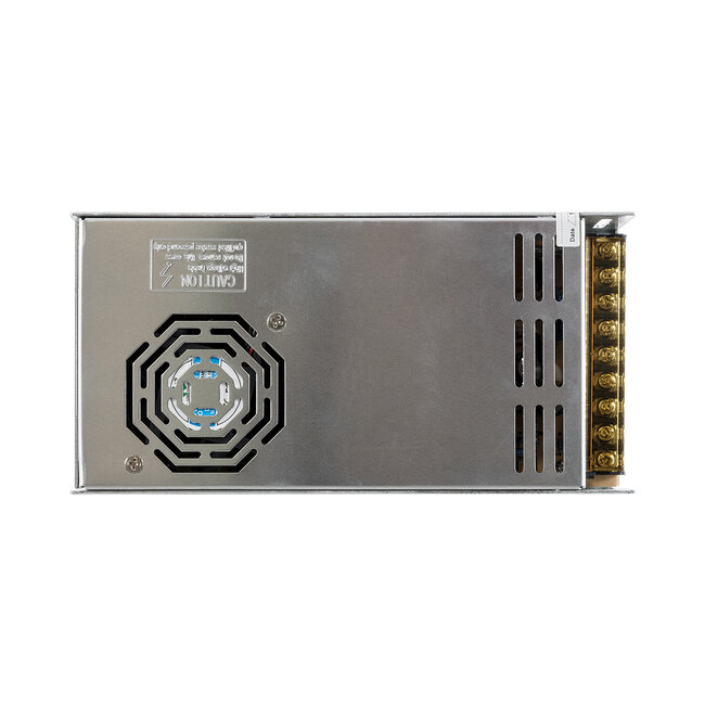 73037 Μεταλλικό Τροφοδοτικό PELV για Προϊόντα LED 400W 33.3A - AC 220-240V σε DC 12V - IP20 - Μ20 x Π10 x Υ5cm - 3 Χρόνια Εγγύηση - 5