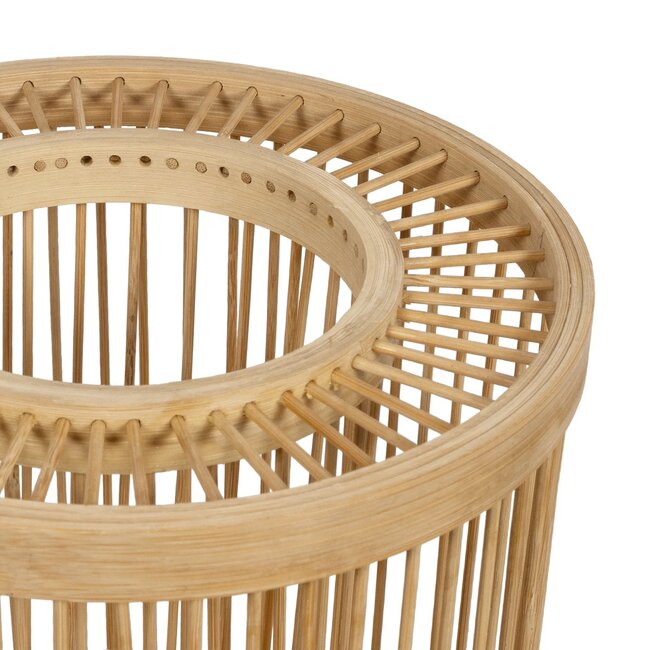 NOMAD 02000 Boho Επιτραπέζιο Φωτιστικό Πορτατίφ με Ντουί 1 x E27 AC 220-240V IP20 - Μπεζ - Μ20 x Π20 x Υ30cm - 7