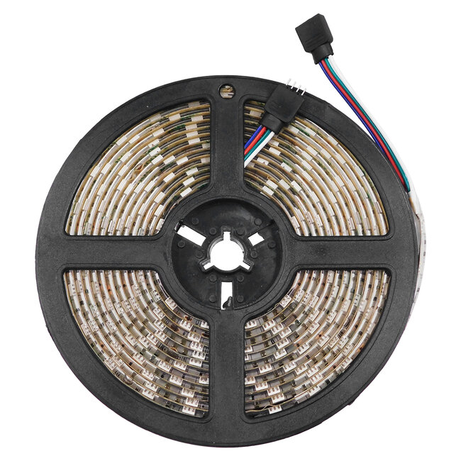 70129 Ταινία LED SMD 5050 5m 14.4W/m 60LED/m 1454 lm/m 120° DC 12V Αδιάβροχη IP65 RGB - 5 Χρόνια Εγγύηση - 4