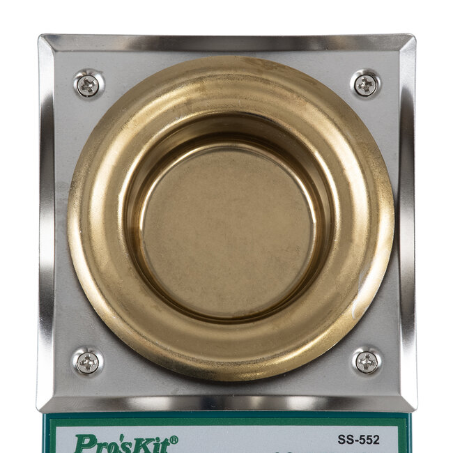 79992 Proskit SS-552 Solder Pot - Δοχείο Συγκόλλησης Ρεύματος 200W AC 220-240V με Ρύθμιση Θερμοκρασίας 100°C έως 550°C Μ15 x Π9.5 x Υ5.2cm - 6