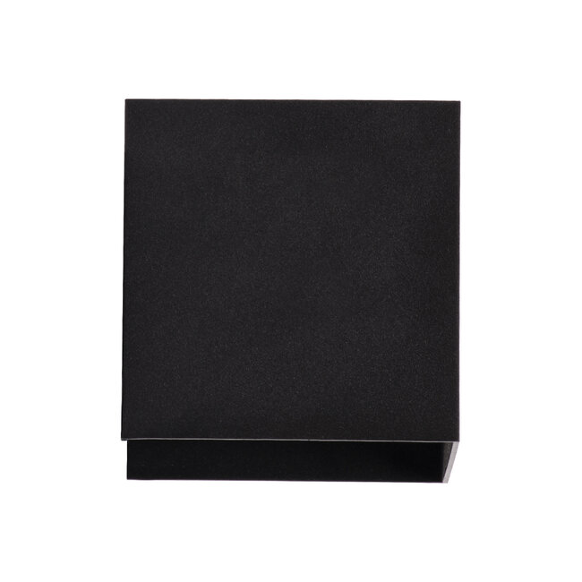 AXIS-S 60562 Φωτιστικό Τοίχου - Απλίκα Αρχιτεκτονικού Φωτισμού Εξωτερικού Χώρου Up & Down LED 10W 1150lm 10 έως 60° AC 220-240V Αδιάβροχο IP65 Μ10 x Π10 x Υ10cm - Θερμό Λευκό 2700K - Μαύρο - 4