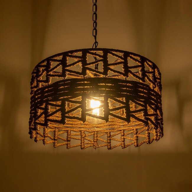 VERA 999-0069 Boho Κρεμαστό Φωτιστικό Οροφής με Ντουί 1 x E27 AC 220-240V IP20 - Καφέ - Μ50 x Π50 x Υ25cm VERA 999-0069 Boho Κρεμαστό Φωτιστικό Οροφής με Ντουί 1 x E27 AC 220-240V IP20 - Καφέ - Μ50 x Π50 x Υ25cm