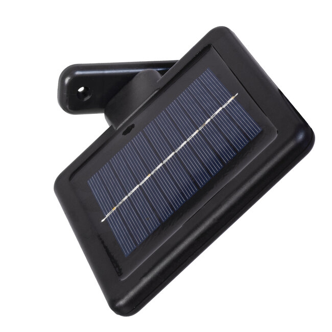 85712 Μαύρο Αυτόνομο Ηλιακό Φωτιστικό LED SMD 10W 150lm με Ενσωματωμένη Μπαταρία 1200mAh - Φωτοβολταϊκό Πάνελ με Αισθητήρα Ημέρας-Νύχτας και PIR Αισθητήρα Κίνησης Αδιάβροχο IP54 Ψυχρό Λευκό 6000K - 13