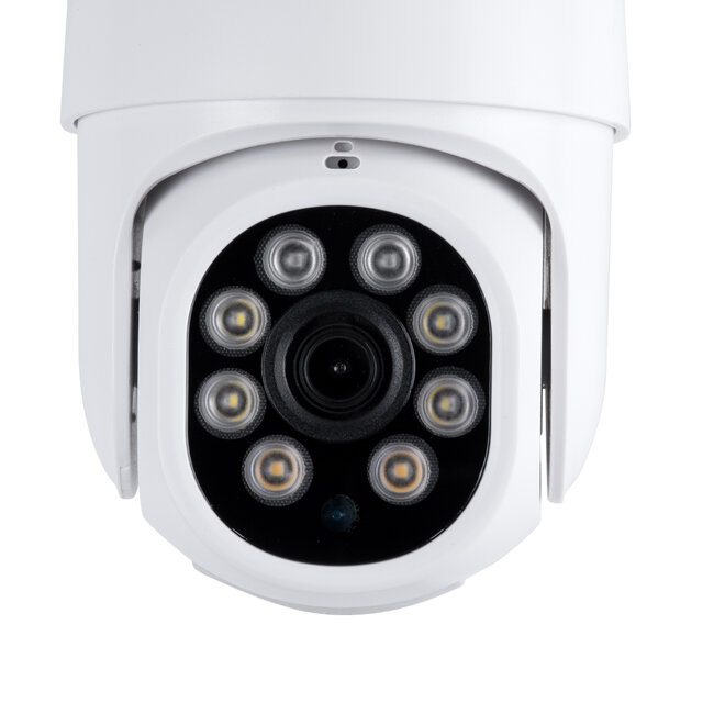 86040 Ασύρματο Καταγραφικό με 8 x Camera 2MP 1080P WiFi  360° Μοιρών - Αδιάβροχο IP66 - Νυχτερινή Όραση με LED IR - Διπλή Κατέυθυνση Ομιλίας - Ανιχνευτή Κίνησης - Νυχτερινή Λήψη - Λευκό - 9
