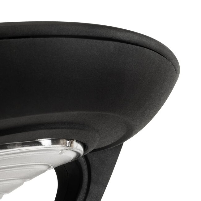 SQUARE 90507 Φωτιστικό Στύλου/Κολώνας Πλατείας/Πάρκου/Κήπου με Ασύρματο Χειριστήριο LED 20W 800lm 120° Ενσωματωμένο Φωτοβολταϊκό Panel 6V 20W & Επαναφορτιζόμενη Μπαταρία Li-ion 3.2V 20000mAh με Αισθητήρα Κίνησης-Ημέρας-Νύχτας Αδιάβροχο IP65 Θερμό Λευκό 2700K - Γκρι Ανθρακί - Μ60 x Π47 x Υ - 6