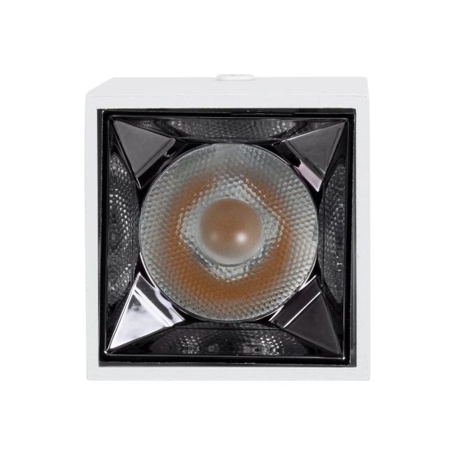  LUMINAR 60323 Downlight Σποτ LED 3W 405lm 36° AC 220-240V IP20 Θερμό Λευκό 2700K - Osram SMD Chip & TÜV SÜD Driver - Λευκό Ματ - Μ4.2 x Π4.2 x Υ6.6cm - 5 Χρόνια Εγγύηση - 6