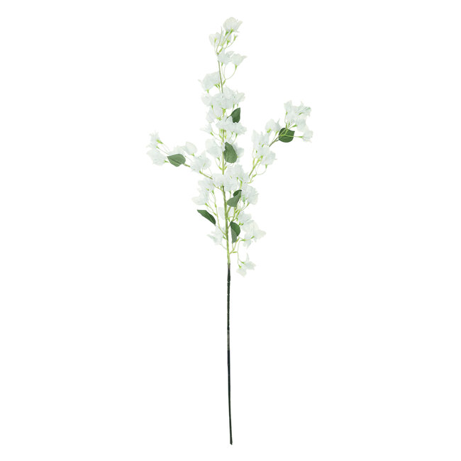 Artificial Garden BOUGAUVILLEA BRANCH 20651 Τεχνητό Διακοσμητικό Κλαδί Μπουκανβίλιας Λευκή Y115cm
