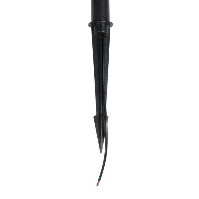 REED GLB-103-0008 Φωτιστικό Κολωνάκι Κήπου με Καρφωτή Βάση LED 5W 450lm 360° DC 24V Αδιάβροχο IP65 Θερμό Λευκό 2700K - Sanan SMD Chip - Μαύρο Ματ - Μ3 x Π3 x Υ65cm - 3 Χρόνια Εγγύηση - 9