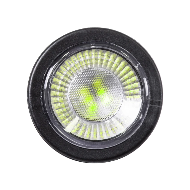  GARDENINI 61547 Φωτιστικό Σποτ LED 5W 550lm 38° DC 24V Αδιάβροχο IP68 Πράσινο Dimmable - Lumileds SMD Chip - Μαύρο - Μ7 x Π7 x Υ14.5cm - 3 Χρόνια Εγγύηση - 5