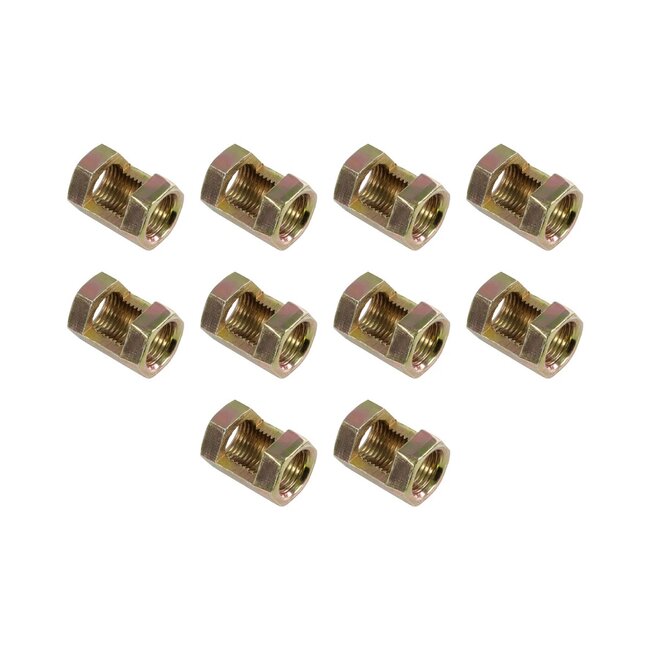 PIPEADAPT 79594 Μεταλλικός DIY Σύνδεσμος για Ολόπασους Σωλήνες Φωτιστικών - Μ1.3 x Π1.3 x Υ2cm - Πακέτο 10 Τεμαχίων