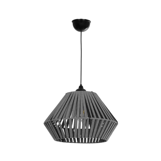 NUI 205-0065 Boho Κρεμαστό Φωτιστικό Οροφής με Ντουί 1 x E27 AC 220-240V IP20 - Γκρι - M36 x Π36 x Υ27cm - 4 NUI 205-0065 Boho Κρεμαστό Φωτιστικό Οροφής με Ντουί 1 x E27 AC 220-240V IP20 - Γκρι - M36 x Π36 x Υ27cm - 4