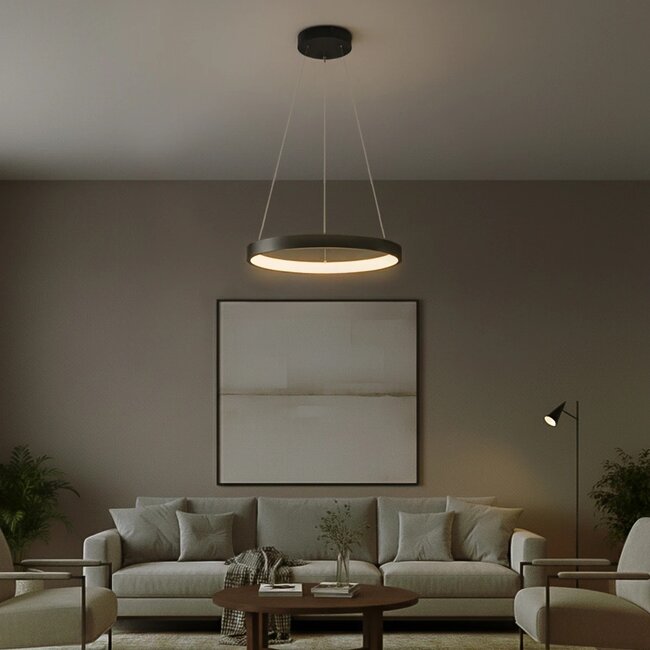 kelvo® NEMESIS KLV-101-0208 Κρεμαστό Φωτιστικό Οροφής LED 45W 4500lm 180° AC 220-240V IP20 Ρυθμιζόμενο Λευκό CCT με Χειριστήριο από 2700K έως 6000K Dimmable - Lumileds SMD Chip - Μαύρο Ματ - Μ60 x Π60 x Υ4cm - 3 Χρόνια Εγγύηση kelvo® NEMESIS KLV-101-0208 Κρεμαστό Φωτιστικό Οροφής LED 45W 4500lm 180° AC 220-240V IP20 Ρυθμιζόμενο Λευκό CCT με Χειριστήριο από 2700K έως 6000K Dimmable - Lumileds SMD Chip - Μαύρο Ματ - Μ60 x Π60 x Υ4cm - 3 Χρόνια Εγγύηση