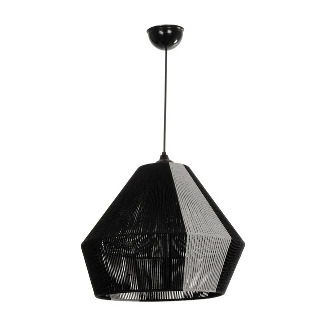ANGULUS 205-0021 Boho Κρεμαστό Φωτιστικό Οροφής με Ντουί 1 x E27 AC 220-240V IP20 - Μαύρο & Γκρι - M40 x Π40 x Υ35cm - 4 ANGULUS 205-0021 Boho Κρεμαστό Φωτιστικό Οροφής με Ντουί 1 x E27 AC 220-240V IP20 - Μαύρο & Γκρι - M40 x Π40 x Υ35cm - 4