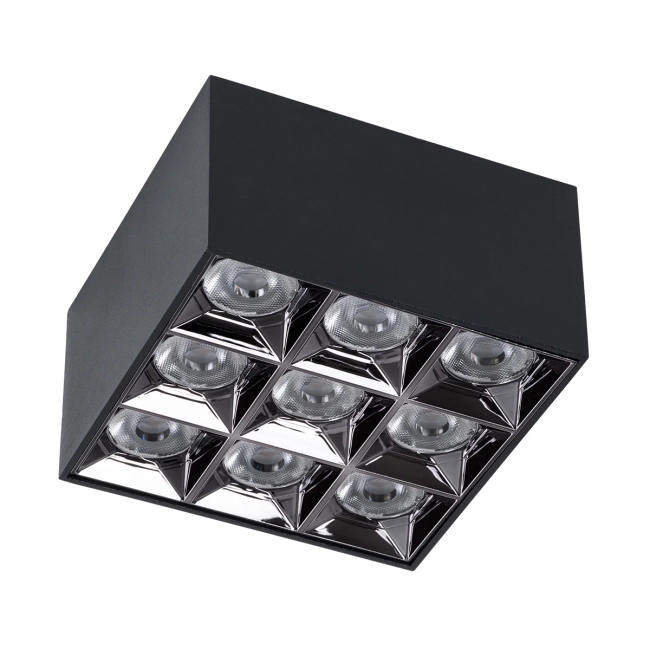 LUMINAR 60337 Downlight Σποτ LED 30W 4050lm 36° AC 220-240V IP20 Θερμό Λευκό 2700K - Osram SMD Chip & TÜV SÜD Driver - Μαύρο Ματ - Μ12 x Π12 x Υ6.6cm - 5 Χρόνια Εγγύηση LUMINAR 60337 Downlight Σποτ LED 30W 4050lm 36° AC 220-240V IP20 Θερμό Λευκό 2700K - Osram SMD Chip & TÜV SÜD Driver - Μαύρο Ματ - Μ12 x Π12 x Υ6.6cm - 5 Χρόνια Εγγύηση