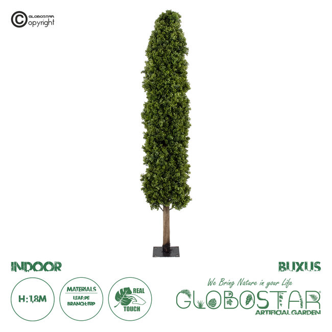 Artificial Garden BUXUS 20157 Τεχνητό Διακοσμητικό Φυτό Πυξός Υ180cm