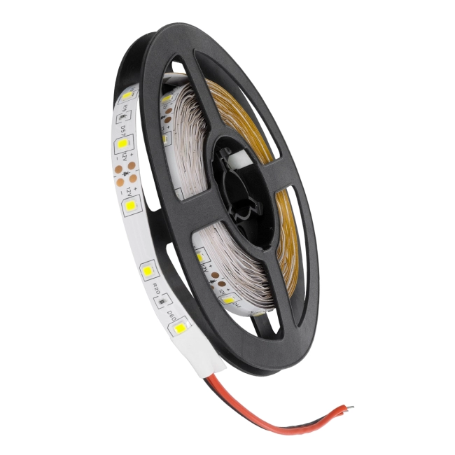 AVILA 90590 Ταινία LED 4.8W/m 300lm/m 120° DC 12V IP20 60 x SMD3528 Chip/m Ψυχρό Λευκό 6000K Dimmable - Sanan SMD Chip - Μ500 x Π0.7 x Υ0.2cm - Ρολό 5 Μέτρων - 2 Χρόνια Εγγύηση