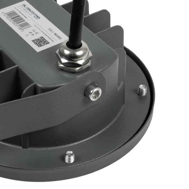 TREETZINA 999-0267 Φωτιστικό Σποτ για Φυτά - Δέντρα με Βάση Κήπου / Καρφωτό LED 6W 510lm 10° DC 24V Αδιάβροχο IP65 Ultra Θερμό Λευκό 2200K Dimmable - Bridgelux SMD Chip - Γκρι Ανθρακί - Μ12 x Π6 x Υ5cm - 3 Χρόνια Εγγύηση - 9