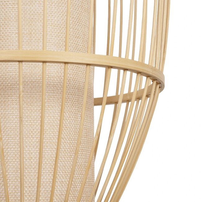 TULUM 01973 Boho Φωτιστικό Τοίχου - Απλίκα με Ντουί 1 x E27 AC 220-240V IP20 - Μπεζ - Μ25 x Π33 x Υ73cm - 5