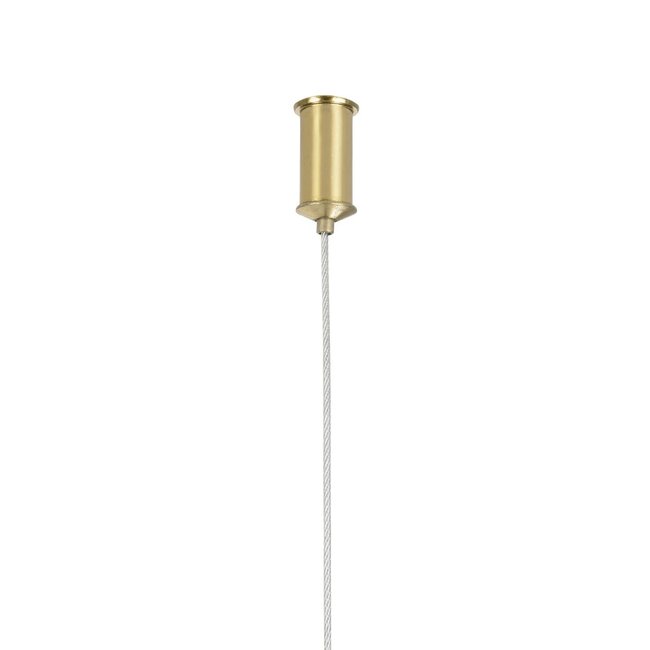 kelvo® GLOW KLV-101-0157 Κρεμαστό Φωτιστικό Οροφής LED 65W 6500lm 360° AC 220-240V IP20 Ρυθμιζόμενο Λευκό CCT με Χειριστήριο από 2700K έως 6000K Dimmable - Lumileds SMD Chip - Χρυσό Πλατίνα - Μ150 x Π70 x Υ90cm - 3 Χρόνια Εγγύηση - 11