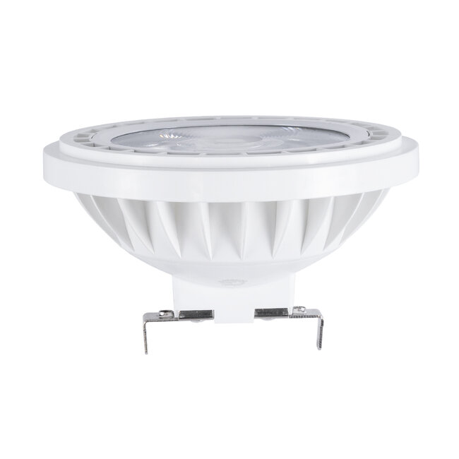 GloboStar® S-40002 Σποτ LED GU5.3 AR111 15W 1500lm 12° AC 220-240V IP20 Φ11 x Υ7cm Ψυχρό Λευκό 6000K Dimmable - 1 Χρόνο Εγγύηση