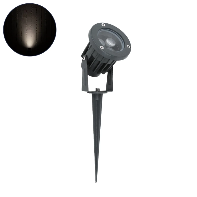 TREELIGHT-TZINA 90352 Σποτ Φωτισμού Ειδικό για Φυτά - Δέντρα με Βάση Κήπου / Καρφωτό LED 3W 285lm 10° DC 24V Αδιάβροχο IP65 L10.5 x W7.5 x H7.5cm Φυσικό Λευκό 4500K - Γκρι Ανθρακί - 3 Years Warranty TREELIGHT-TZINA 90352 Σποτ Φωτισμού Ειδικό για Φυτά - Δέντρα με Βάση Κήπου / Καρφωτό LED 3W 285lm 10° DC 24V Αδιάβροχο IP65 L10.5 x W7.5 x H7.5cm Φυσικό Λευκό 4500K - Γκρι Ανθρακί - 3 Years Warranty