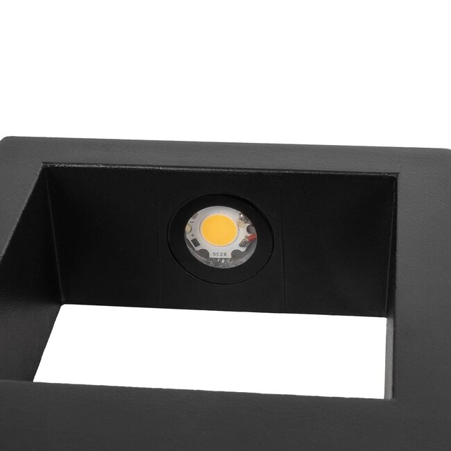 kelvo® AURA KLV-101-0116 Μοντέρνο Φωτιστικό Τοίχου - Απλίκα LED 7W 875lm 45° AC 220-240V Αδιάβροχο IP65 Θερμό Λευκό 2700K - Bridgelux COB Chip & TÜV SÜD Driver - Μαύρο Ματ - Μ15 x Π12.5 x Υ4.5cm - 5 Χρόνια Εγγύηση - 9 kelvo® AURA KLV-101-0116 Μοντέρνο Φωτιστικό Τοίχου - Απλίκα LED 7W 875lm 45° AC 220-240V Αδιάβροχο IP65 Θερμό Λευκό 2700K - Bridgelux COB Chip & TÜV SÜD Driver - Μαύρο Ματ - Μ15 x Π12.5 x Υ4.5cm - 5 Χρόνια Εγγύηση - 9