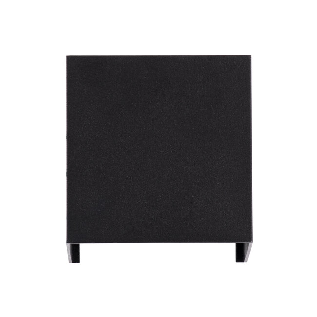 AXIS-S 60562 Φωτιστικό Τοίχου - Απλίκα Αρχιτεκτονικού Φωτισμού Εξωτερικού Χώρου Up & Down LED 10W 1150lm 10 έως 60° AC 220-240V Αδιάβροχο IP65 Μ10 x Π10 x Υ10cm - Θερμό Λευκό 2700K - Μαύρο