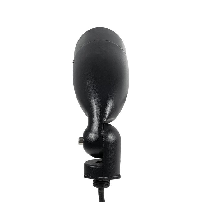 TRABI GLB-103-0028 Φωτιστικό Σποτ για Φυτά - Δέντρα με Βάση Κήπου / Καρφωτό LED 12W 1080lm 24° DC 24V Αδιάβροχο IP65 Θερμό Λευκό 2700K - Sanan SMD Chip - Μαύρο Ματ - Μ6.5 x Π6.5 x Υ18.5cm - 3 Χρόνια Εγγύηση - 8