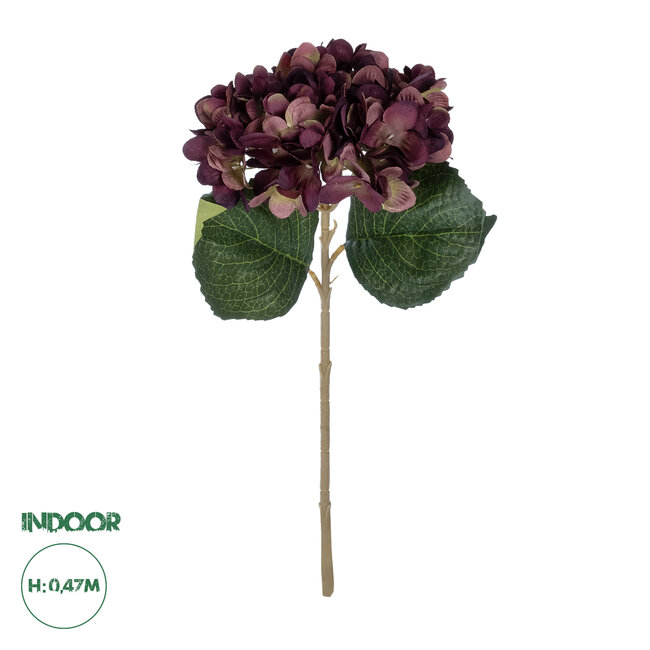 Artificial Garden DARK RED HYDRANGEA BRANCH 21180 Τεχνητό Διακοσμητικό Κλαδί Ορτανσίας Βαθύ Κόκκινο Y47cm Artificial Garden DARK RED HYDRANGEA BRANCH 21180 Τεχνητό Διακοσμητικό Κλαδί Ορτανσίας Βαθύ Κόκκινο Y47cm