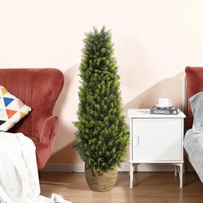 Artificial Garden CYPRESSUS SEMPERVIRENS 20393 Τεχνητό Διακοσμητικό Φυτό Μεσογειακό Κυπαρίσσι Υ90cm - 7