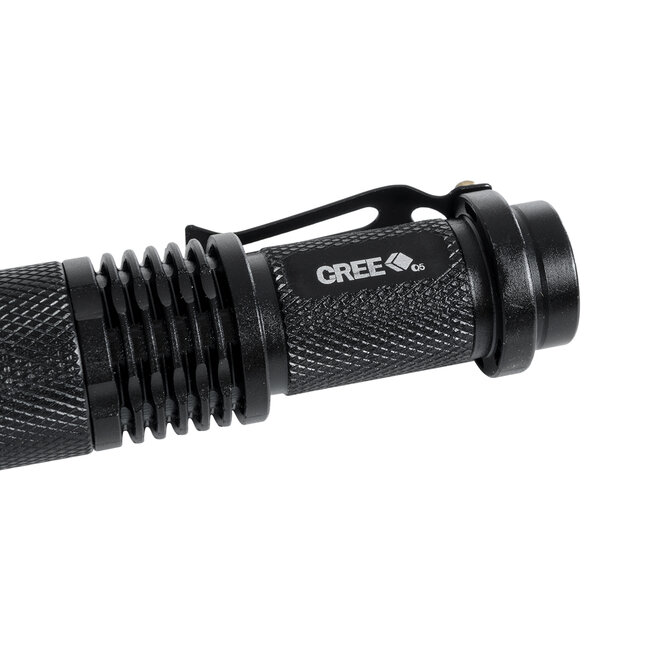 79020 Φορητός Φακός Χειρός CREE LED 6W 480lm - Ψυχρό Λευκό 6000K - Φ2.5 x Υ9.2cm - 5