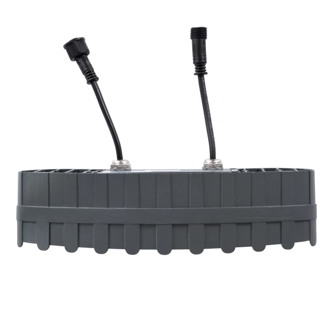 TREELIGHT-KINA 90231 Κυρτή Μπάρα Φωτισμού Wall Washer με Αντιθαμβωτική Γρίλια Ειδική για Φυτά - Δέντρα LED 18W 1530lm 15° DC 24V Αδιάβροχο IP65 L24.5 x W7 x H8cm Αρχιτεκτονικό Πορτοκαλί 2200K - Γκρι Ανθρακί - 3 Years Warranty - 7