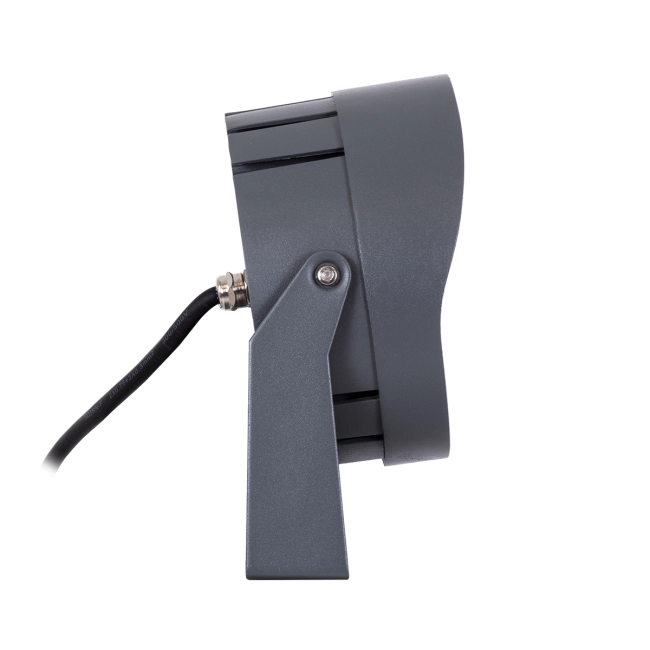 FLOODNIGMA 90379 Προβολέας Σποτ Wall Washer με Αντιθαμβωτική Γρίλια LED 24W 2280lm 30° DC 24V Αδιάβροχο IP65 Φυσικό Λευκό 4500K Dimmable - Bridgelux SMD Chip - Γκρι Ανθρακί - Μ15 x Π15 x Υ9.1cm - 3 Χρόνια Εγγύηση