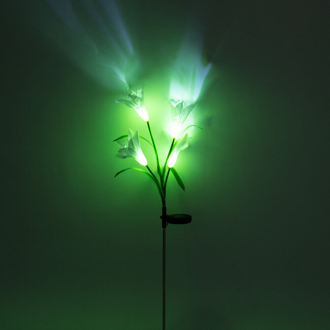 85706 Αυτόνομο Ηλιακό Φωτιστικό Λουλούδι LED SMD 1W 100lm με Ενσωματωμένη Μπαταρία 600mAh - Φωτοβολταϊκό Πάνελ με Αισθητήρα Ημέρας-Νύχτας Αδιάβροχο IP65 Garden Lily Flower Ψυχρό Λευκό 6000K - 9 85706 Αυτόνομο Ηλιακό Φωτιστικό Λουλούδι LED SMD 1W 100lm με Ενσωματωμένη Μπαταρία 600mAh - Φωτοβολταϊκό Πάνελ με Αισθητήρα Ημέρας-Νύχτας Αδιάβροχο IP65 Garden Lily Flower Ψυχρό Λευκό 6000K - 9