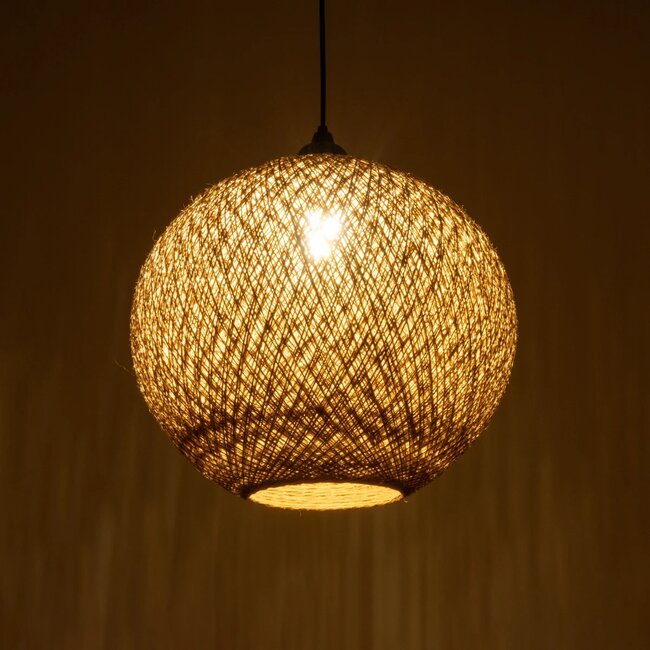 SOLEI 205-0001 Boho Κρεμαστό Φωτιστικό Οροφής με Ντουί 1 x E27 AC 220-240V IP20 - Μπεζ - M40 x Π40 x Υ45cm - 3 SOLEI 205-0001 Boho Κρεμαστό Φωτιστικό Οροφής με Ντουί 1 x E27 AC 220-240V IP20 - Μπεζ - M40 x Π40 x Υ45cm - 3