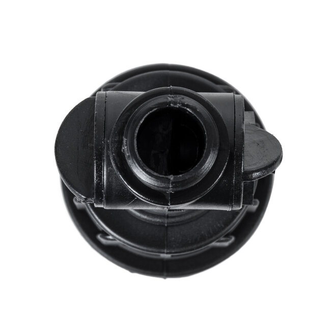 GARDENINI 61544 Καρφωτό Φωτιστικό Σποτ Κήπου LED 5W 550lm 38° DC 24V IP68 Υψηλής Αντοχής ABS IK06 Φ5.5 x Υ13.5cm - Πράσινο 550nm Dimmable - Μαύρο - Bridgelux Chip - 3 Years Warranty - 8