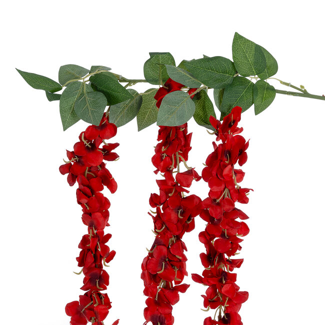 Artificial Garden RED WISTERIA FLOWER BRANCH 21519 Τεχνητό Διακοσμητικό κλαδί Βιστέρια Κόκκινο Φ45 x Υ120cm Artificial Garden RED WISTERIA FLOWER BRANCH 21519 Τεχνητό Διακοσμητικό κλαδί Βιστέρια Κόκκινο Φ45 x Υ120cm