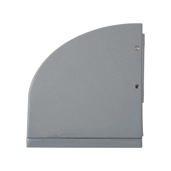 FLOOD-DENA 90487 Επιτοίχιος Προβολέας Wall Washer για Φωτισμό Κτιρίων - Απλίκα & Δαπέδου LED 30W 2700lm 5° DC 24V Αδιάβροχο IP67 Μ18.5 x Π13 x Υ12cm Θερμό Λευκό 2700K - Γκρι Ανθρακί - 3 Years Warranty - 6