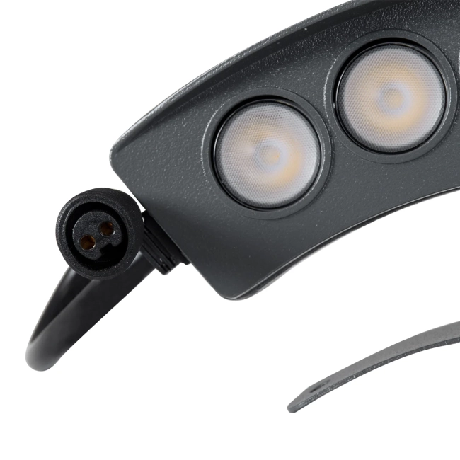  TREEPLANTE 90457 Κυρτή Μπάρα Φωτισμού Wall Washer για Φυτά - Δέντρα LED 6W 690lm 15° DC 24V Αδιάβροχο IP67 Φυσικό Λευκό 4500K Dimmable - Bridgelux SMD Chip - Γκρι Ανθρακί - Μ17.5 x Π4.5 x Υ8cm - 3 Χρόνια Εγγύηση - 10
