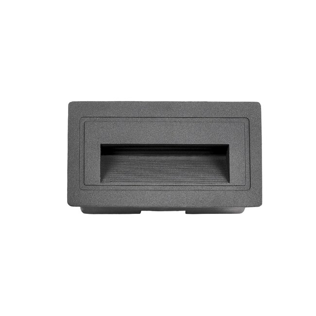kelvo® STEPART KLV-101-0081 Μοντέρνο Χωνευτό Φωτιστικό Σκαλοπατιού - Διαδρόμου LED 3W 375lm 45° AC 220-240V Αδιάβροχο IP65 Θερμό Λευκό 2700K - Lumileds SMD Chip & TÜV SÜD Driver - Γκρι Ανθρακί Ματ - Μ10.5 x Π4.5 x Υ6cm / Q9.12 x 4.49cm - 5 Χρόνια Εγγύηση - 4 kelvo® STEPART KLV-101-0081 Μοντέρνο Χωνευτό Φωτιστικό Σκαλοπατιού - Διαδρόμου LED 3W 375lm 45° AC 220-240V Αδιάβροχο IP65 Θερμό Λευκό 2700K - Lumileds SMD Chip & TÜV SÜD Driver - Γκρι Ανθρακί Ματ - Μ10.5 x Π4.5 x Υ6cm / Q9.12 x 4.49cm - 5 Χρόνια Εγγύηση - 4