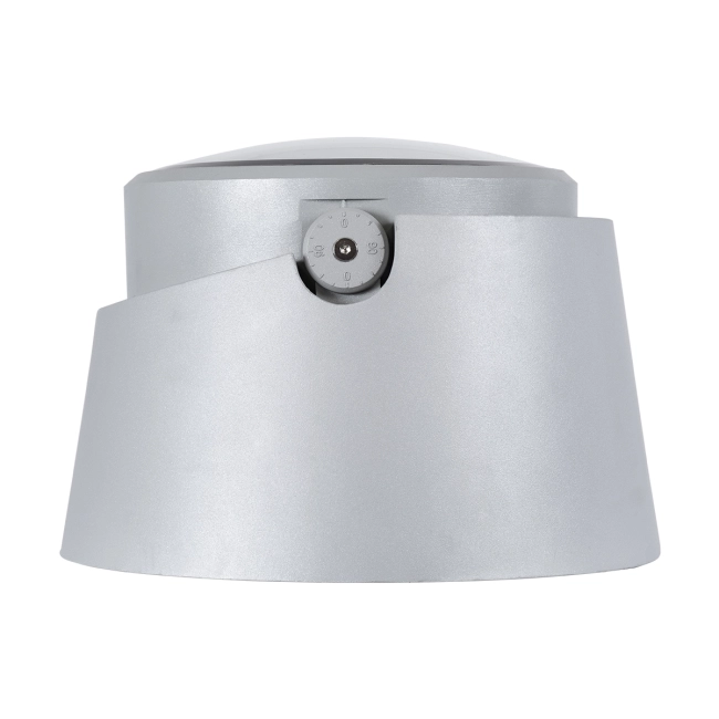 FLOODRANA 90491 Κινούμενος Προβολέας Σποτ Wall Washer LED 60W 5400lm 5° DC 24V Αδιάβροχο IP67 Θερμό Λευκό 2700K Dimmable - Bridgelux SMD Chip - Γκρι - Μ30 x Π30 x Υ21cm - 3 Χρόνια Εγγύηση - 5