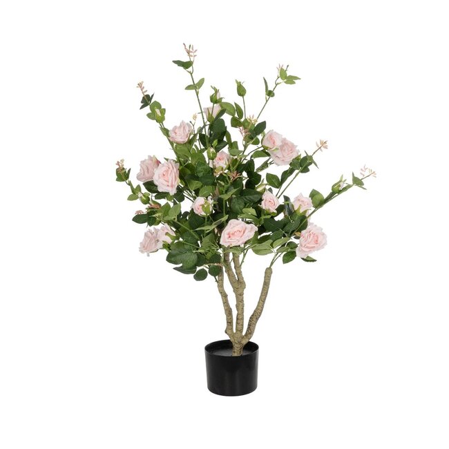 Artificial Garden LIGHT PINK ROSES 21071 Τεχνητό Διακοσμητικό Δέντρο Τριανταφυλλιά Μ50 x Π50 x Υ90cm