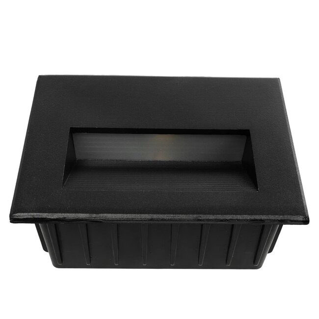 kelvo® STEPART KLV-101-0083 Μοντέρνο Χωνευτό Φωτιστικό Σκαλοπατιού - Διαδρόμου LED 6W 750lm 45° AC 220-240V Αδιάβροχο IP65 Θερμό Λευκό 2700K - Lumileds SMD Chip & TÜV SÜD Driver - Μαύρο Ματ - Μ11.5 x Π5.3 x Υ8.3cm / Q10.63 x 7.61cm - 5 Χρόνια Εγγύηση - 6 kelvo® STEPART KLV-101-0083 Μοντέρνο Χωνευτό Φωτιστικό Σκαλοπατιού - Διαδρόμου LED 6W 750lm 45° AC 220-240V Αδιάβροχο IP65 Θερμό Λευκό 2700K - Lumileds SMD Chip & TÜV SÜD Driver - Μαύρο Ματ - Μ11.5 x Π5.3 x Υ8.3cm / Q10.63 x 7.61cm - 5 Χρόνια Εγγύηση - 6